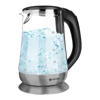 Чайник Электрический Vitek VT-7036 1.7 л/ Закрытая спираль/ Нержавеющая сталь Серебристый