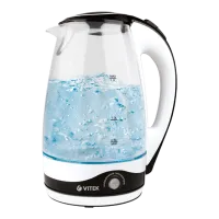 Чайник Электрический Vitek VT-7027 1.8 л/ Закрытый/ Черный Белый