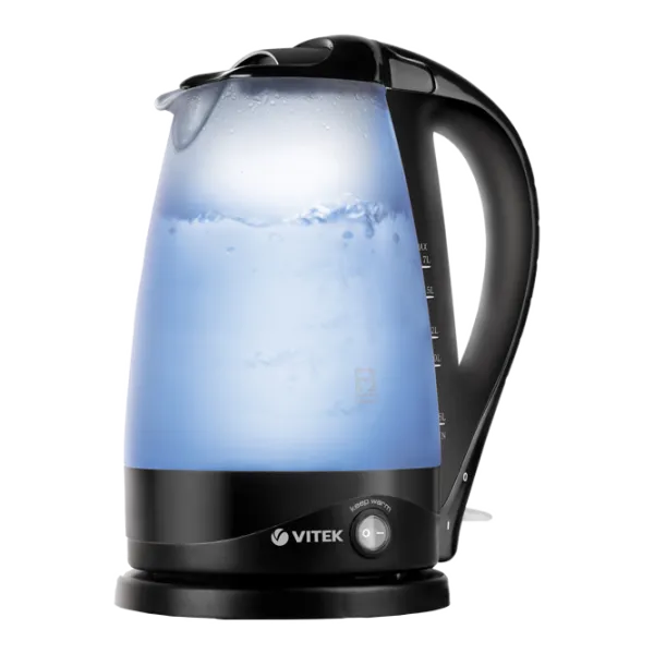 Ceainic Electric Vitek VT-1156 1.7 l/ Închis/ Black photo 1