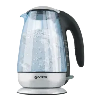 Чайник Электрический Vitek VT-1117 1.7 л/ Закрытый/ Нержавеющая сталь Серебристый