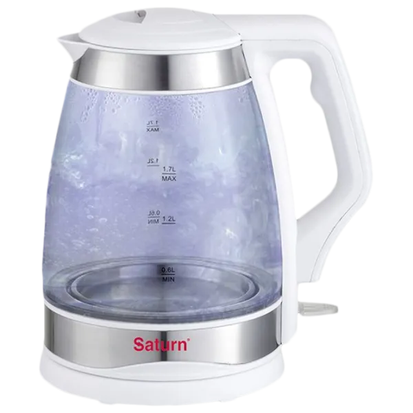Ceainic electric Saturn ST-EK8428 1.7l / Ascuns / White photo 1