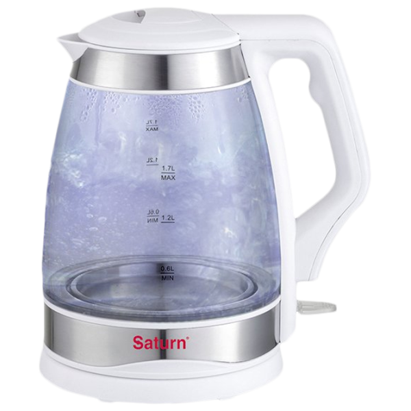 Ceainic electric Saturn ST-EK8428 1.7l / Ascuns / White photo 1
