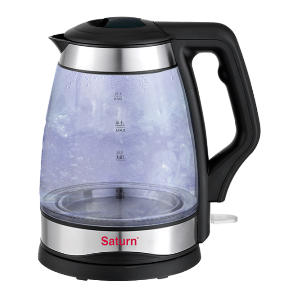 Ceainic Electric Saturn ST-EK8428 1.7 l/ Închis/ Black photo 1