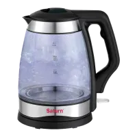 Ceainic Electric Saturn ST-EK8428 1.7 l/ Închis/ Black