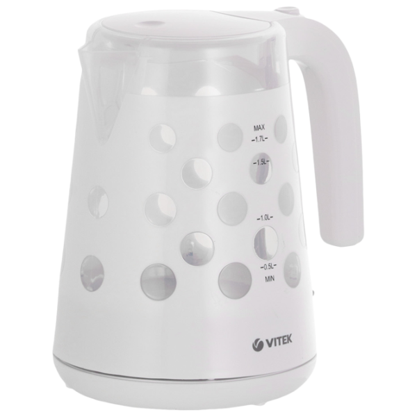 Ceainic electric Vitek VT-7048 1.7l / Ascuns / White photo 1