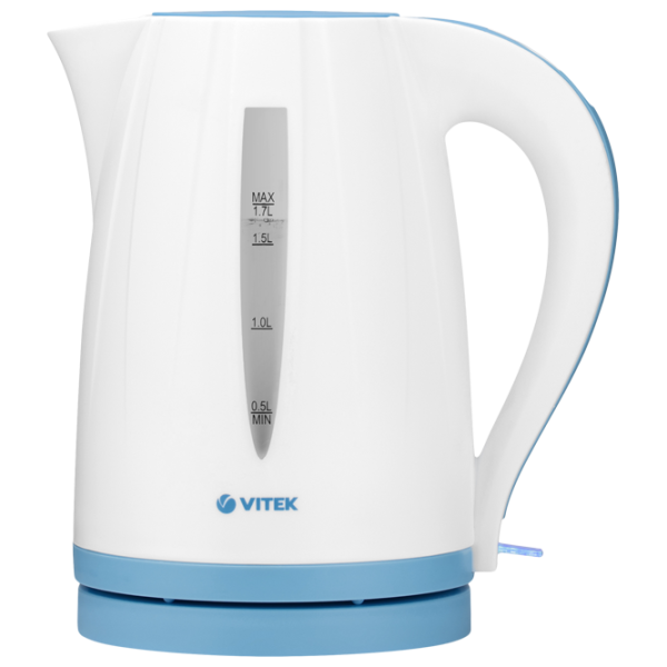 Ceainic electric Vitek VT-7031 1.7l / Ascuns / White photo 1
