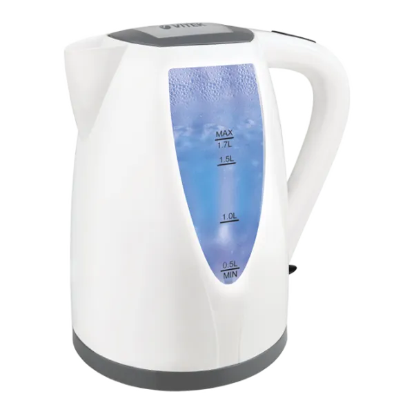 Ceainic Electric Vitek VT-7014 1.7 l/ Închis/ White photo 1