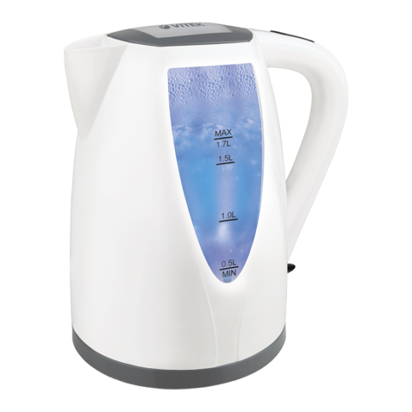 Ceainic Electric Vitek VT-7014 1.7 l/ Închis/ White photo 1