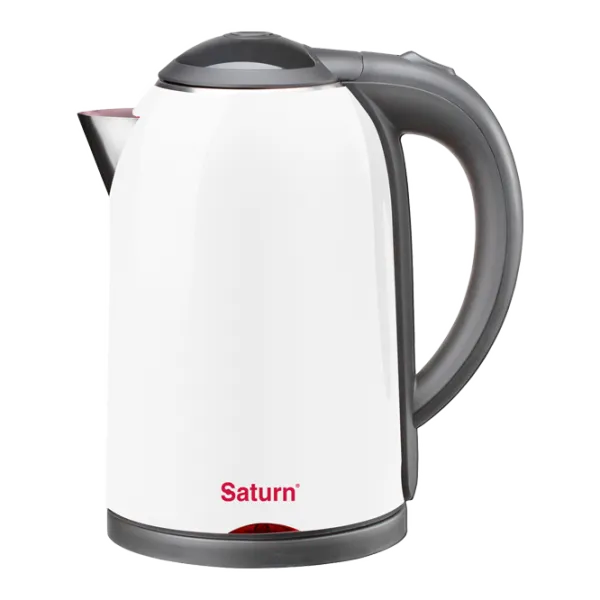 Чайник Электрический Saturn ST-EK8449 1.7 л/ Закрытый/ Белый photo 1