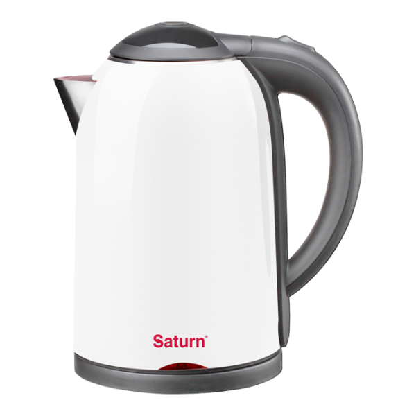 Чайник Электрический Saturn ST-EK8449 1.7 л/ Закрытый/ Белый photo 1