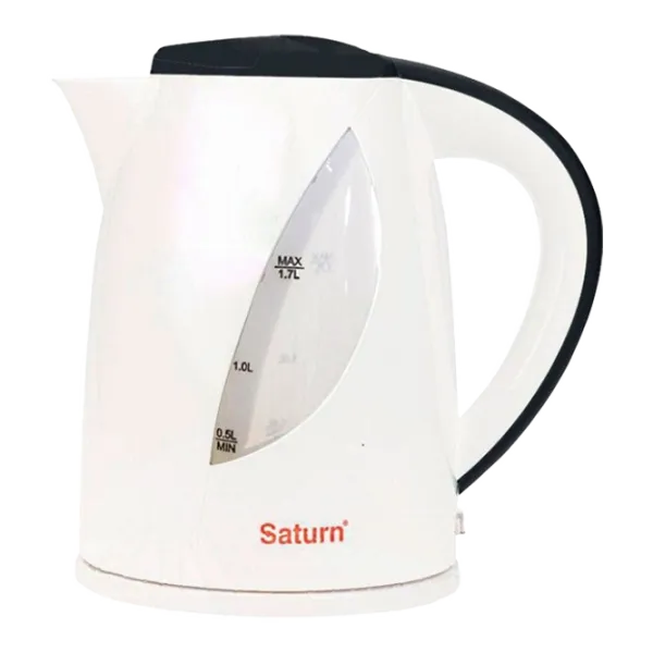 Ceainic Electric Saturn ST-EK8437 1.7 l/ Ascuns (Disc)/ Black White photo 1