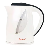 Чайник Электрический Saturn ST-EK8437 1.7 л/ Скрытый (диск)/ Черный Белый