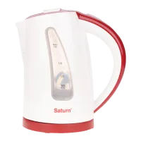 Чайник Электрический Saturn ST-EK8425 1.7 л/ Скрытый (диск)/ Бургундский Белый