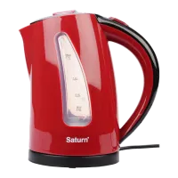 Чайник Электрический Saturn ST-EK8425 1.7 л/ Скрытый (диск)/ Черный Красный