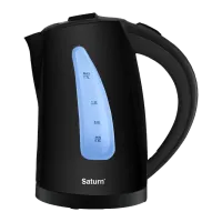Чайник Электрический Saturn ST-EK8425 1.7 л/ Скрытый (диск)/ Синий Черный