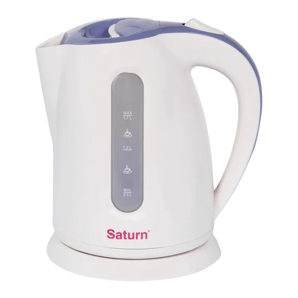 Чайник Электрический Saturn ST-EK8416 1.7 л/ Закрытый/ Белый photo 1