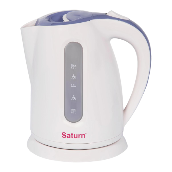 Чайник Электрический Saturn ST-EK8416 1.7 л/ Закрытый/ Белый photo 1