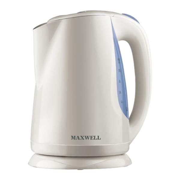 Ceainic Electric Maxwell MW-1004 1.7 l/ Ascuns (Disc)/ White photo 1