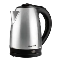 Чайник Электрический Maxwell MW-1055 1.8 л/ Скрытый (диск)/ Нержавеющая сталь Серебристый