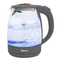 Ceainic Electric Saturn ST-EK8451 1.8 l/ Închis/ Gray