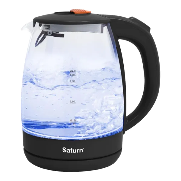 Ceainic Electric Saturn ST-EK8451 1.8 l/ Închis/ Black photo 1