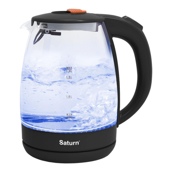 Ceainic Electric Saturn ST-EK8451 1.8 l/ Închis/ Black photo 1