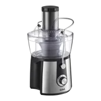 Соковыжималка Tefal ZE550D38 800 Вт/ Inox Черный