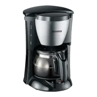 Кофеварка Severin KA4805 Капельная/ 0.5 л/ Нержавеющая сталь Черный