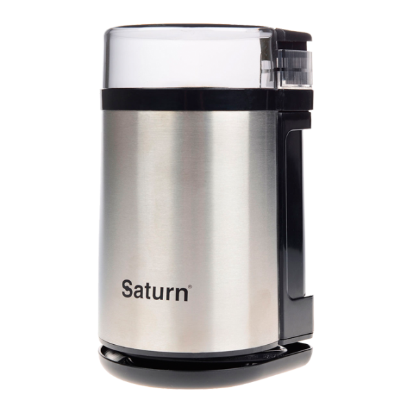 Кофемолка Saturn ST-CM0177  Роторный нож/ 85 г/ Нержавеющая сталь Серый photo 1