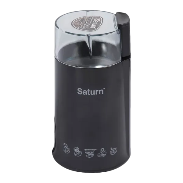 Rasnita de cafea Saturn ST-CM1033  Cuțit rotativ/ 50 g/ Black photo 1