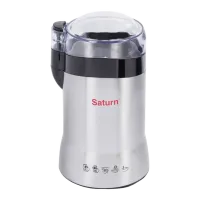 Кофемолка Saturn ST-CM1038  Роторный нож/ 85 г/ Нержавеющая сталь Серый