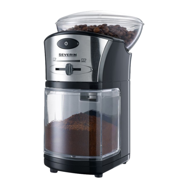 Rasnita de cafea Severin KM-3874  Piatră de moară/ 150 g/ Inox Black photo 1
