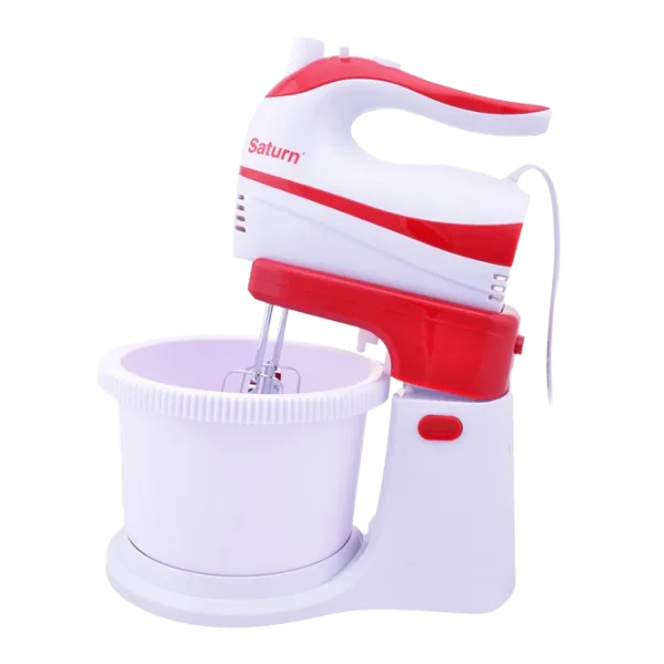 Mixer Saturn ST-FP1026 Staționar/ 280 W/ Red White photo 1