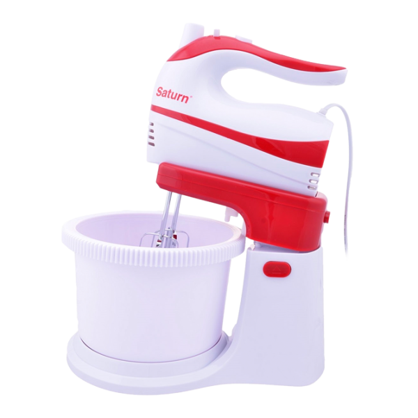 Mixer Saturn ST-FP1026 Staționar/ 280 W/ Red White photo 1