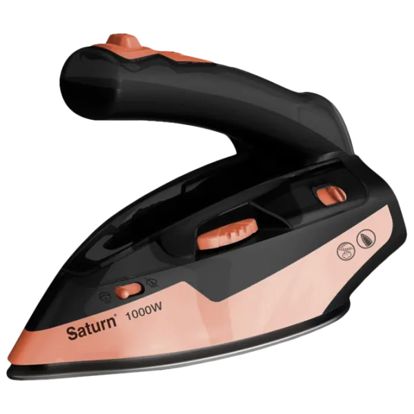 Утюг Saturn ST-CC0201 Дорожный/ 1000 Вт/ Черный photo 1