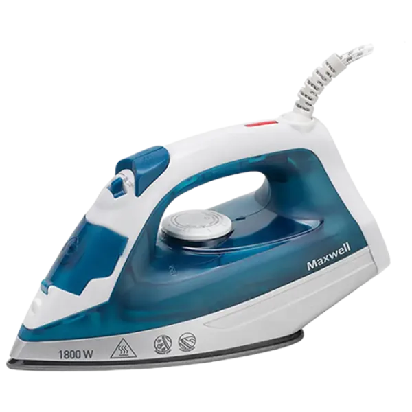 Утюг Maxwell MW-3056 Классический/ 1800 Вт/ Blue photo 1