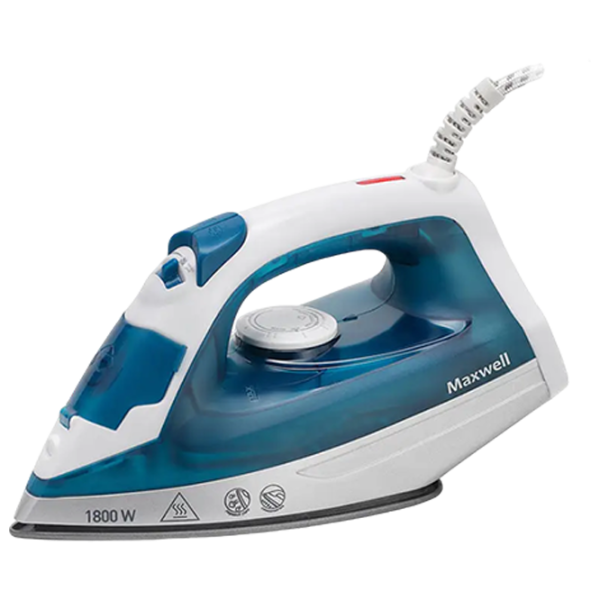 Утюг Maxwell MW-3056 Классический/ 1800 Вт/ Blue photo 1