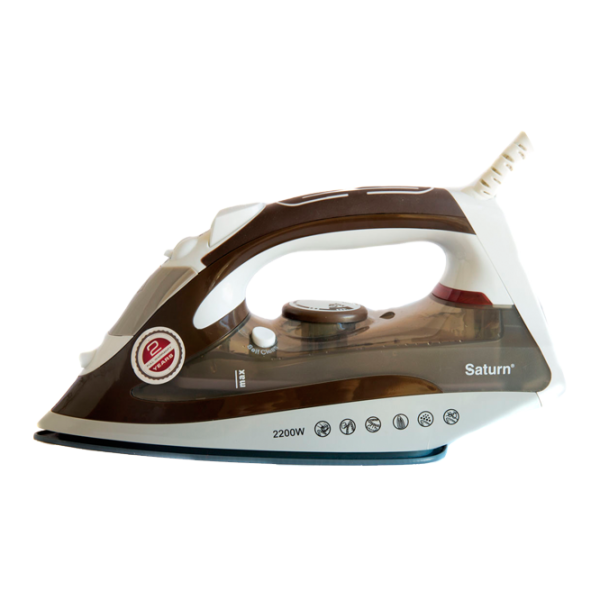 Утюг Saturn ST-CC0218 Классический/ 2200 Вт/ Коричневый photo 1