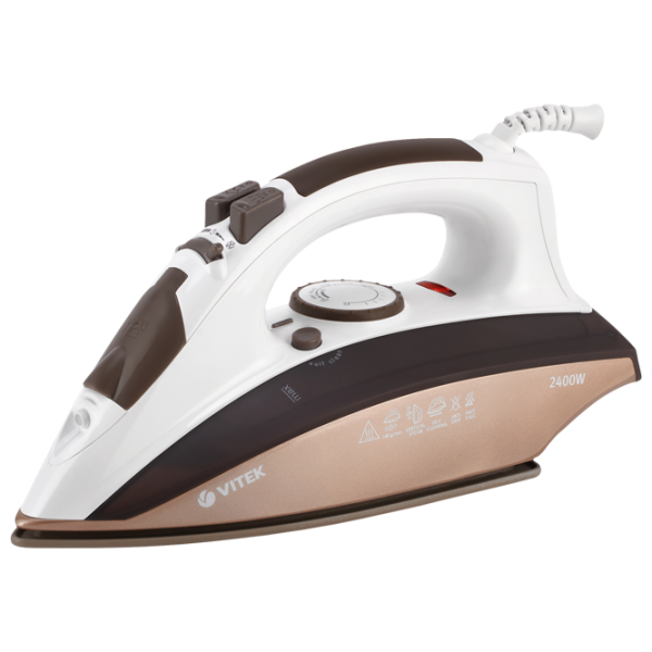 Fier de călcat Vitek VT-1201 Clasic/ 2400 W/ Brown photo 1