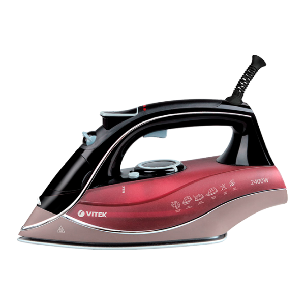 Fier de călcat Vitek VT-1240 Clasic/ 2400 W/ Red photo 1