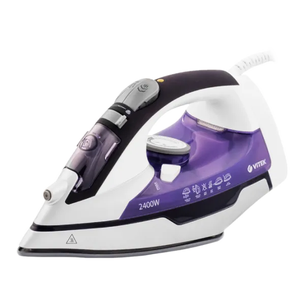 Утюг Vitek VT-1257 Классический/ 2400 Вт/ Пурпурный photo 1