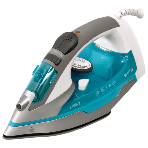 Fier de călcat Vitek VT-1258 Clasic/ 2400 W/ Blue photo 1