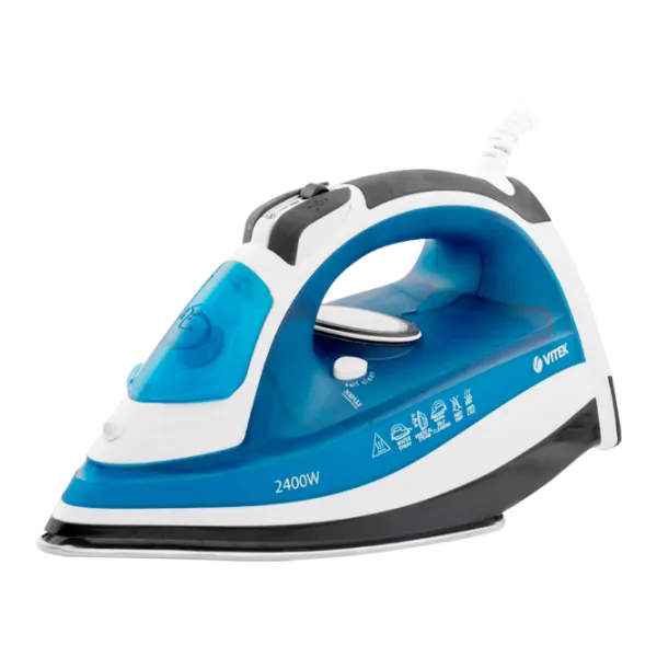Fier de călcat Vitek VT-1263 Clasic/ 2400 W/ Blue photo 1
