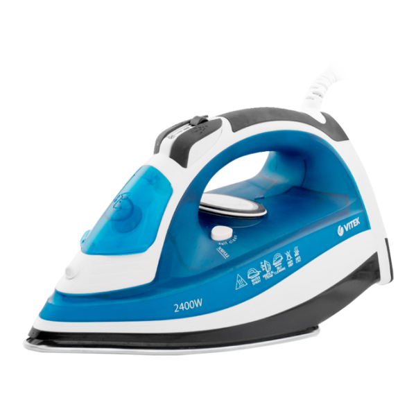 Fier de călcat Vitek VT-1263 Clasic/ 2400 W/ Blue photo 1