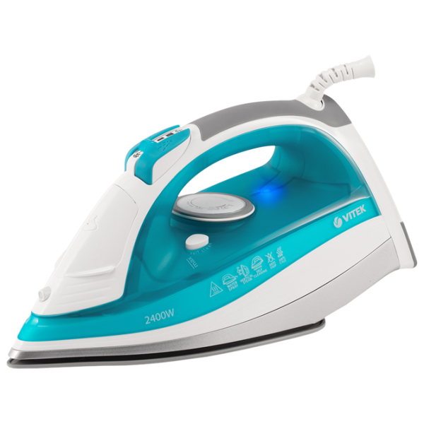 Fier de călcat Vitek VT-1264 Clasic/ 2400 W/ White photo 1