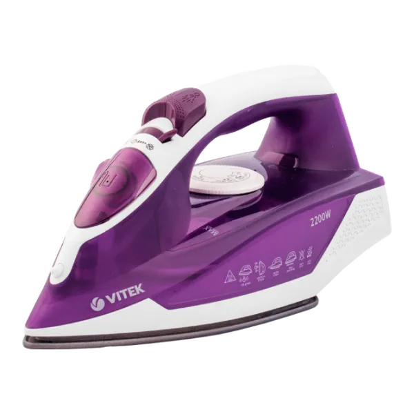 Fier de călcat Vitek VT-8308 Clasic/ 2200 W/ Violet photo 1