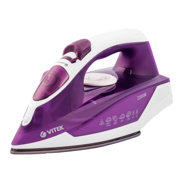 Fier de călcat Vitek VT-8308 Clasic/ 2200 W/ Violet photo 1