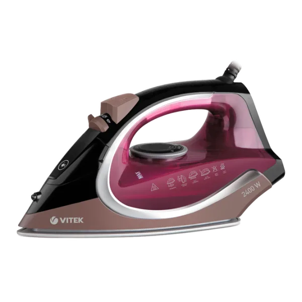 Утюг Vitek VT-8309 Классический/ 2400 Вт/ Розовый photo 1