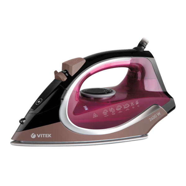 Утюг Vitek VT-8309 Классический/ 2400 Вт/ Розовый photo 1