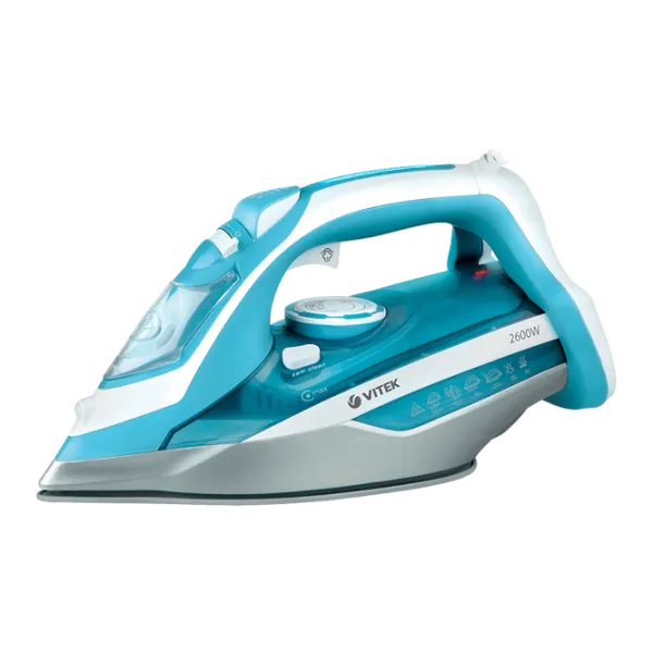 Утюг Vitek VT-8319 Классический/ 2600 Вт/ Синий photo 1